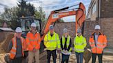 Work starts on 19-home development in west Suffolk town