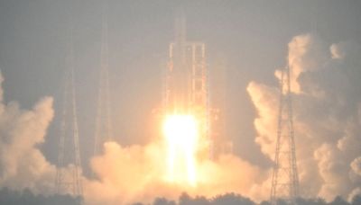 China rocket blasts off for far side of Moon