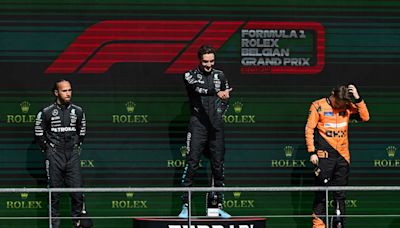 Russell é desclassificado e Lewis Hamilton 'herda' vitória no GP da Bélgica de F1
