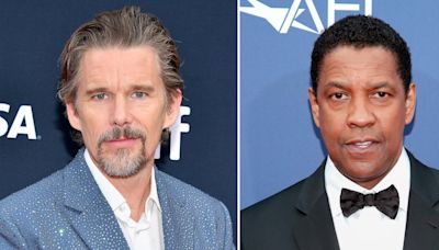 Ethan Hawke Shares the Priceless Advice Denzel Washington Whispered in His Ear After Oscars Loss | Us Weekly