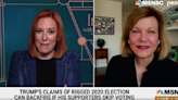 MSNBC’s Jen Psaki Says Trump’s Voters Might Stay Home Because He Pushed ‘Lies About Rigged Elections’