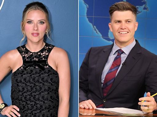 Scarlett Johansson says she 'blacked out' during Colin Jost and Michael Che's “SNL” joke swap: 'It’s painful'