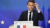 French president outlined his vision for Europe as an assertive global power amid war in Ukraine