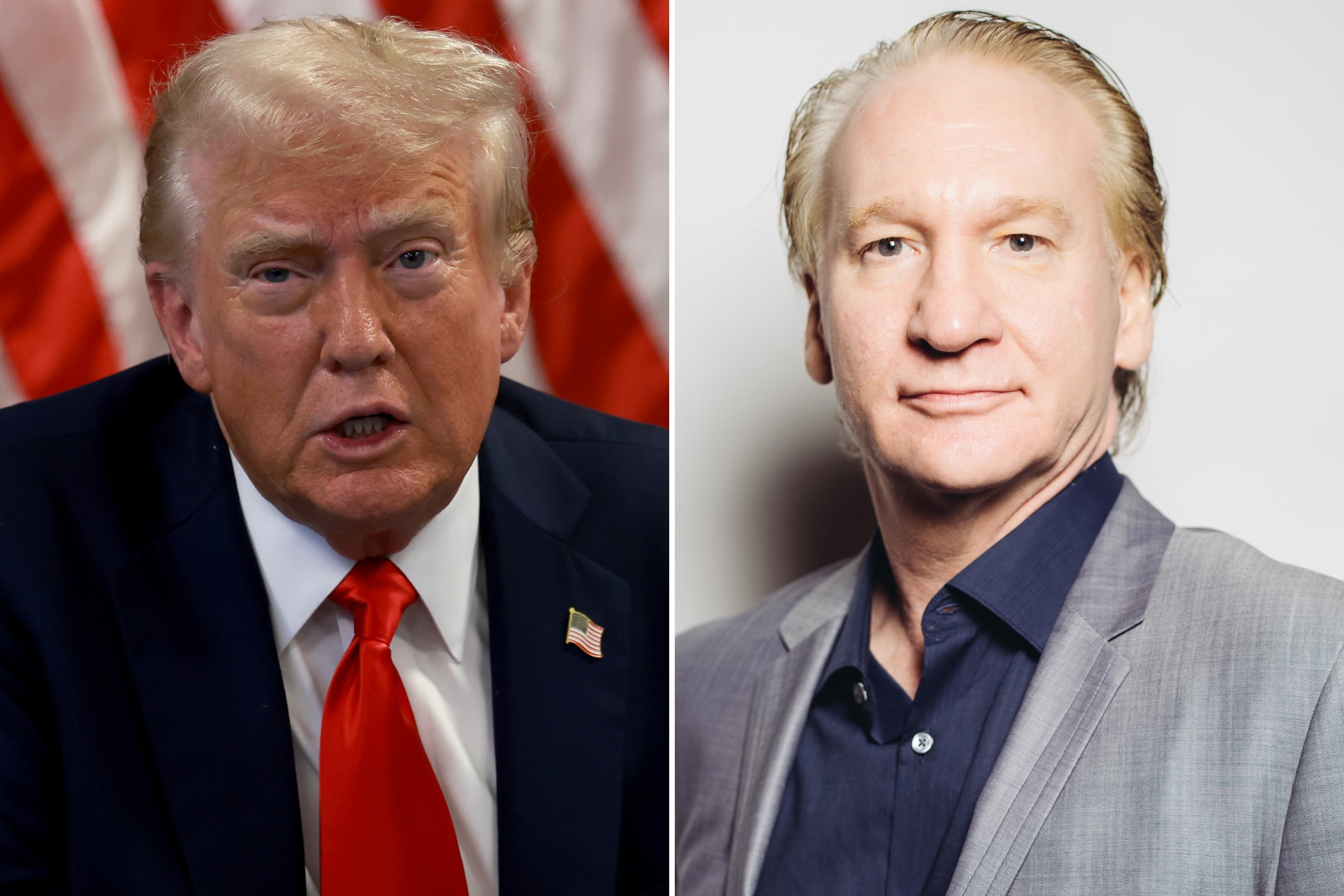 Bill Maher gets fired up over Donald Trump on podcast