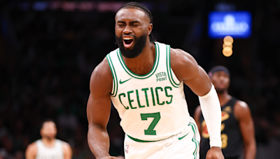 Celtics vs. Cavaliers score: Jaylen Brown leads Boston to another blowout win in Game 1 of second round