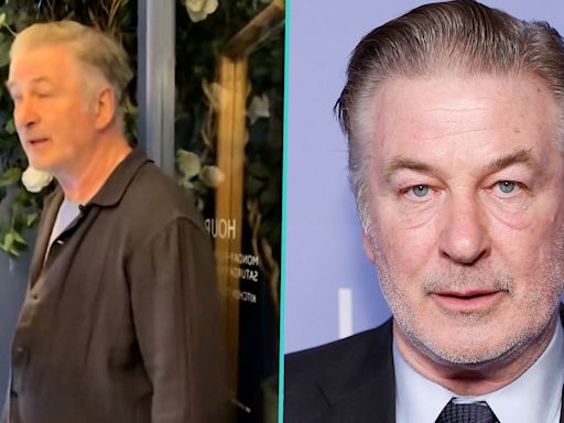 Alec Baldwin Appears To Knock Phone Out Of Person's Hand Asking Him To Say 'Free Palestine' | Access