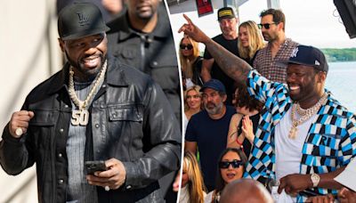 50 Cent spent tens of thousands of dollars on champagne for strangers in the Hamptons