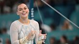 2024 Paris Olympics: Italian gymnast poses with giant wheels of cheese, thanks to parmesan sponsorship