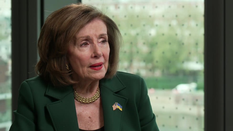 Pelosi urges Gaza campus protesters to target Hamas as well as Israel