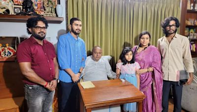 Former Prime Minister H.D. Deve Gowda Launch Harshini Cinemas With ‘Kirunage’ As Its First Film