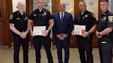 Lawrence officers honored for valor during North Andover armed standoff