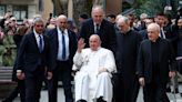 Pope Francis' health appears improved during visit to Rome parish