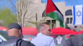 Son of prominent DC-area rabbi arrested for shoving anti-Israel protesters