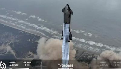 Exitoso vuelo de prueba del megacohete SpaceX en Texas
