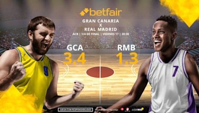 Dreamland Gran Canaria vs. Real Madrid: horario, TV, estadísticas, cuadro y pronósticos