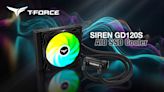 十銓科技推出一體式SSD水冷散熱器T-FORCE SIREN GD120S AIO SSD Cooler！