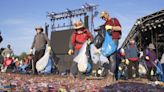 Glastonbury clean-up under way as 2024 music festival comes to an end