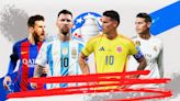 Lionel Messi y James Rodríguez se reencuentran en la final de la Copa América 2024: cómo está el historial entre las estrellas de Argentina y Colombia | Goal.com Chile
