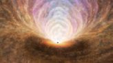 Supermassive black holes are messy eaters big on recycling