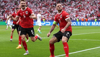 Three-goal Austria leave Poland’s tournament hopes hang by a thread