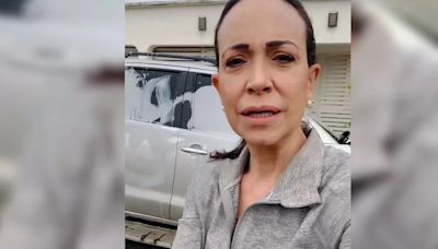 María Corina Machado denunció un atentado en su contra: “Nuestros carros fueron vandalizados y cortaron los frenos”