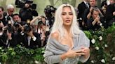 Kim Kardashian Wore a Gray Sweater to the 2024 Met Gala