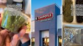 'For $20 that guacamole better be green green': Viewers divided after Chipotle customer gets served brown guac in bowl