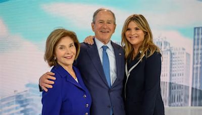 George W. Bush ‘Crashed’ into a Garage, Jenna Bush Hager Recalls, After Laura Bush Gave Him Tough Love