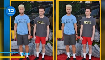 Ryan Gosling se convierte en Beavis de 'Beavis y Butt-Head' durante el estreno de 'The Fall Guy'