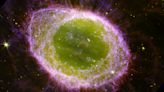 James Webb Space Telescope reveals the colorful Ring Nebula in exquisite detail (photos, video)