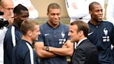 Emmanuel Macron urges clubs to make France stars available for Olympics