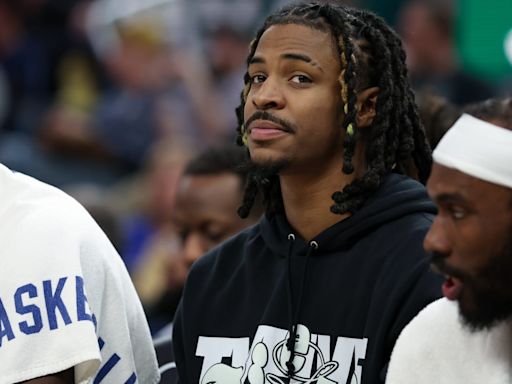 Ja Morant’s reaction to Grizzlies drafting Zach Edey is comedy gold