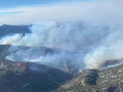 Vista Fire in San Bernardino National Forest doubles in size overnight to 2,354 acres