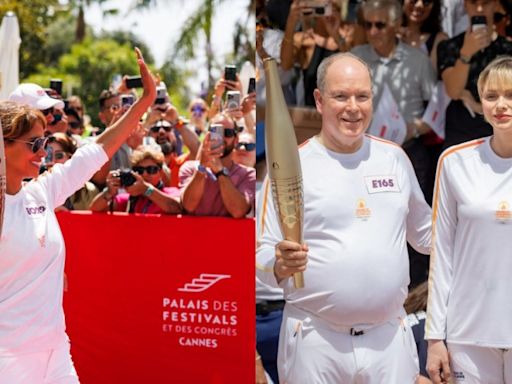 Princess Charlene of Monaco, Halle Berry and More Stars Lead Olympic Torch Relay Ahead of Paris Games