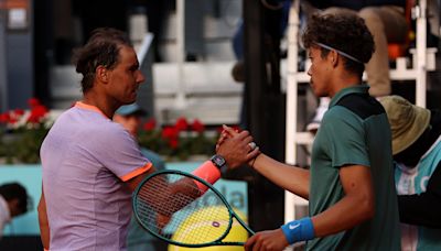 Rafael Nadal derrumbó al adolescente Darwin Blanch en el Masters 1000 de Madrid