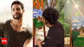 Siddhant Chaturvedi captures idyllic beauty of nature by paint & brush | Hindi Movie News - Times of India