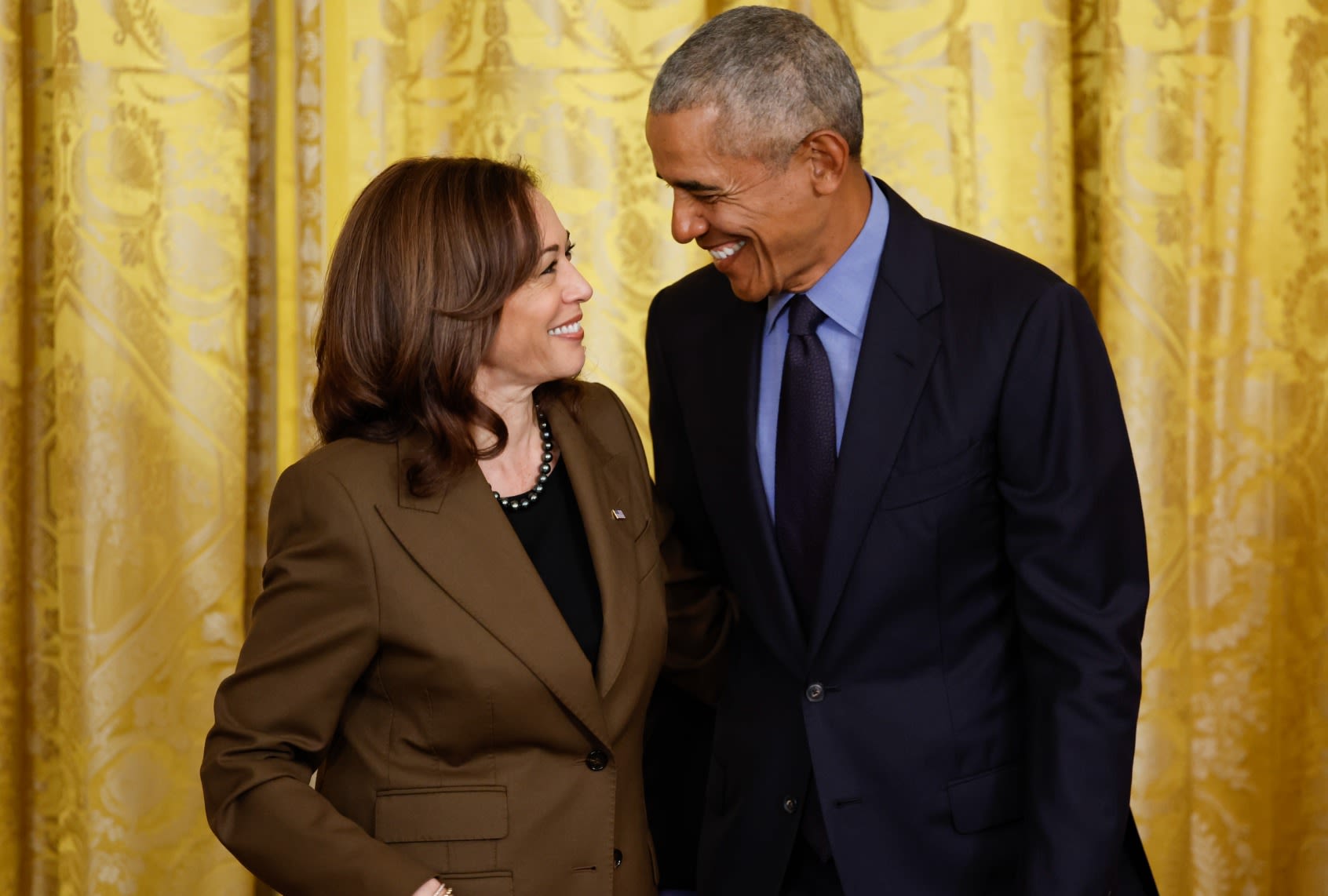 "She gives us all reason to hope": Barack and Michelle Obama endorse Kamala Harris