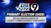 Channel 9 Primary Election Guide: Mecklenburg Board of County Commissioners candidates