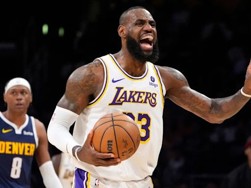 LeBron James anota 30 puntos mientras Los Angeles Lakers ganan un 'salvavidas' contra Denver Nuggets