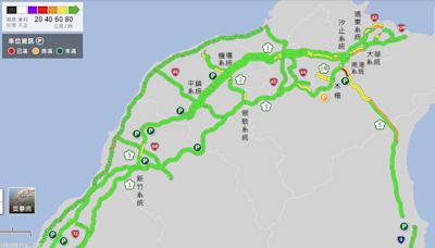 中秋國道午後估5路段現車潮 省道6路段易壅塞