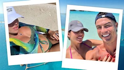 Cristiano Ronaldo’s girlfriend Georgina Rodriguez puts on eye-popping display in bikini pics during family holiday