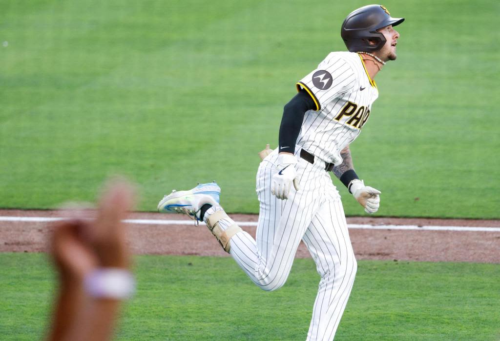 Jackson Merrill’s home runs arrive just in time for rookie to power the injury-plagued Padres