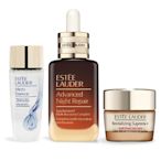 ESTEE LAUDER 雅詩蘭黛 美肌必備金三角組(全方位特潤+無敵霜+微分子)