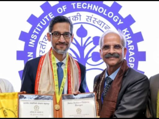 Sundar Pichai gets honorary doctorate from IIT-Kharagpur: 'My parents always hoped...'