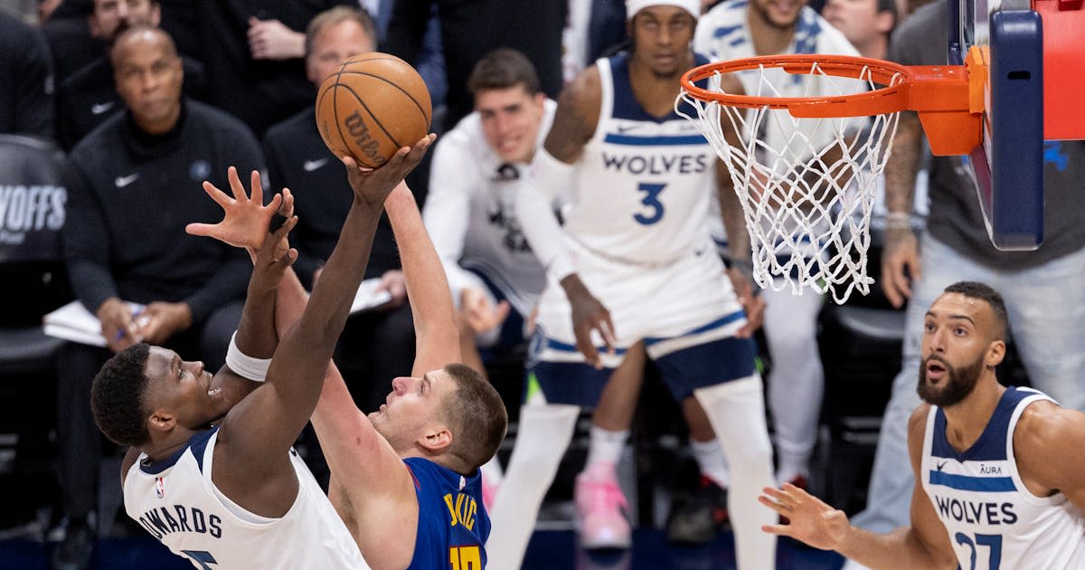 Read the Game 1 recap: Timberwolves pull away to beat Nuggets