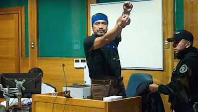 Condenaron a 23 años de cárcel al líder de una organización radical mapuche chilena