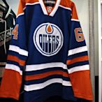 Cover Taiwan 官方直營 NHL Edmonton Oilers 油工隊 冰球衣 曲棍球 藍 橘 嘻哈 復古