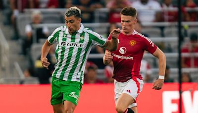 Manchester United vs Real Betis: alineaciones, vídeos y goles del amistoso de pretemporada | Goal.com México