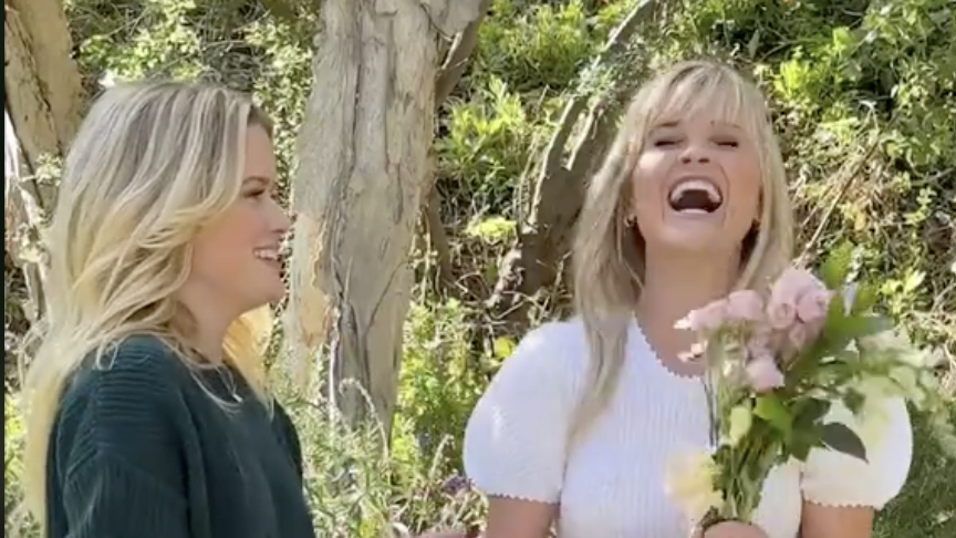 Reese Witherspoon Shares Hilarious Bloopers Video With Lookalike Daughter Ava