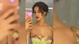 Disha Patani May As Well Have Plucked The Red Daisies From Her Dress To Match Her Wine Red Lip Colour
